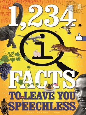 cover image of 1,234 QI Facts to Leave You Speechless
